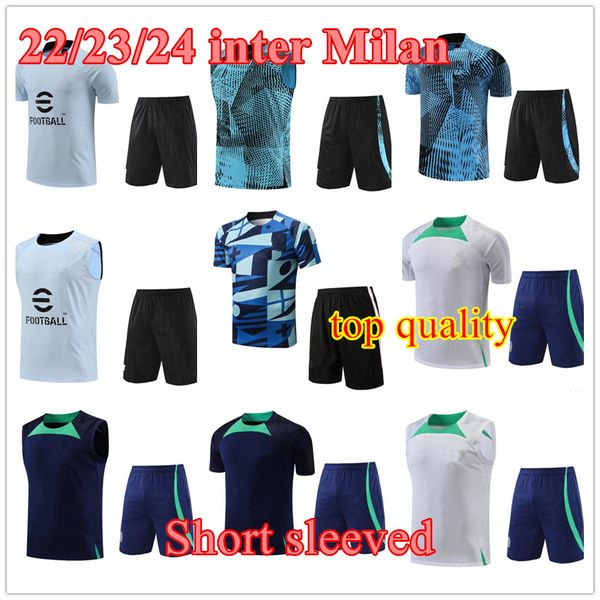 2023 inter tracksuits soccer o chandal futbol short sleeve training suit 23/24 new style s survetement camiseta de foot sportswear, White;black
2023 inter tracksuits soccer o chandal futbol short sleeve training suit 23/24 new style s survetement camiseta de foot sportswear, White;black