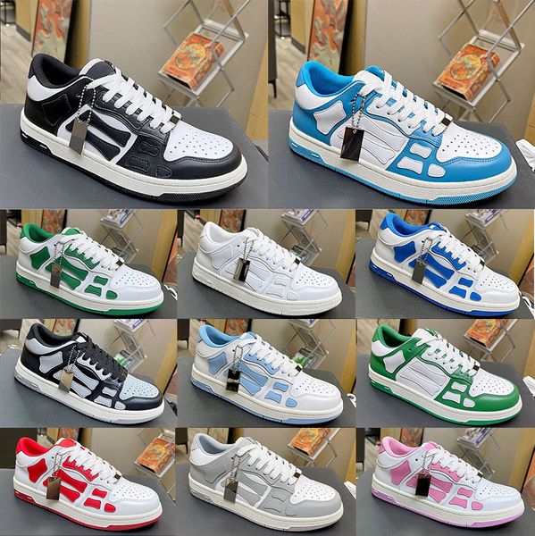 designer running shoes mens womens bones sneakers leather luxury skeleton trainers blue red white black green gray pink couple shoe for men
designer running shoes mens womens bones sneakers leather luxury skeleton trainers blue red white black green gray pink couple shoe for men