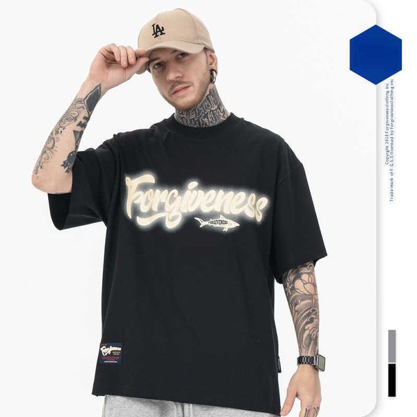 men's t-shirt summer new japanese fuzzy visual shark letter print pattern simple and versatile short-sleeved t-shirt, White;black
men's t-shirt summer new japanese fuzzy visual shark letter print pattern simple and versatile short-sleeved t-shirt, White;black