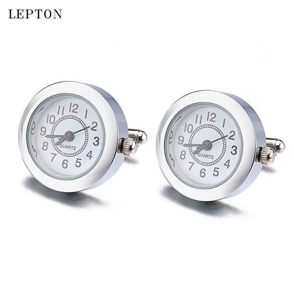 cuff links functional watch cufflinks for mens round real clock cuff links with battery digital watch cufflink cuffs relojes gemelos 230419, Silver
cuff links functional watch cufflinks for mens round real clock cuff links with battery digital watch cufflink cuffs relojes gemelos 230419, Silver