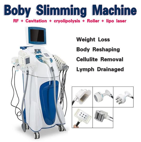 body sculpting cryo lipolysis machine 5 in1 multifunction fat e slimming machine roller massge rf skin tightening vacuum cavitation cellulit
body sculpting cryo lipolysis machine 5 in1 multifunction fat e slimming machine roller massge rf skin tightening vacuum cavitation cellulit