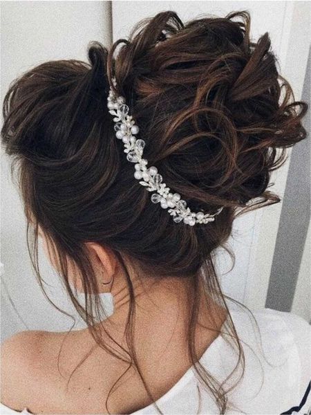 wedding hair jewelry trendy tiara wedding hair jewelry crystal handmade hair accessories female headdress prom hairband silver pearl bridal, Slivery;golden
wedding hair jewelry trendy tiara wedding hair jewelry crystal handmade hair accessories female headdress prom hairband silver pearl bridal, Slivery;golden