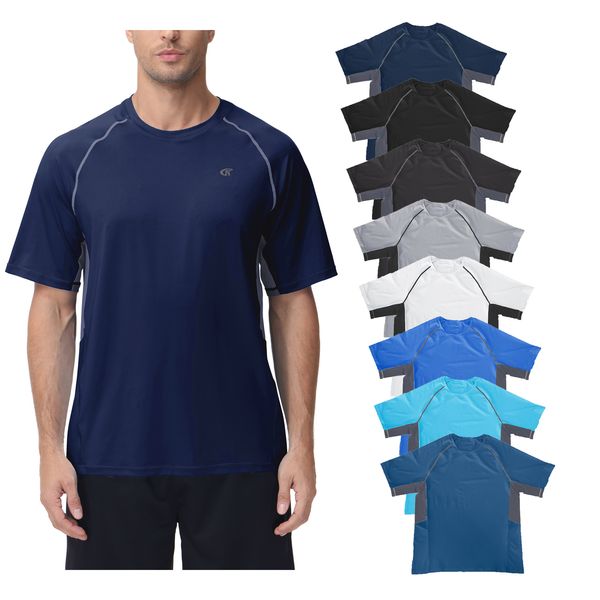 mens tshirts summer sport t short sleeve gym training running fitness t breathable round neck casual sportswear 230419, White;black
mens tshirts summer sport t short sleeve gym training running fitness t breathable round neck casual sportswear 230419, White;black