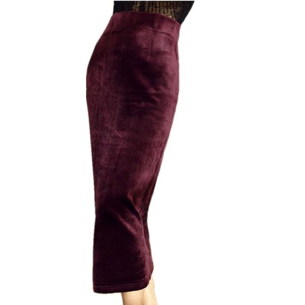 dresses autumn winter velvet package hip skirt women high waist long pencil skirt, White;black
dresses autumn winter velvet package hip skirt women high waist long pencil skirt, White;black