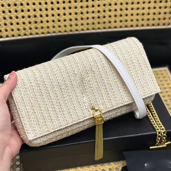 raffia straw woven bags beach handbags tassel chain bag flap handbag purse crossbody messenger bags chain shoulder strap lady crochet clutch
raffia straw woven bags beach handbags tassel chain bag flap handbag purse crossbody messenger bags chain shoulder strap lady crochet clutch