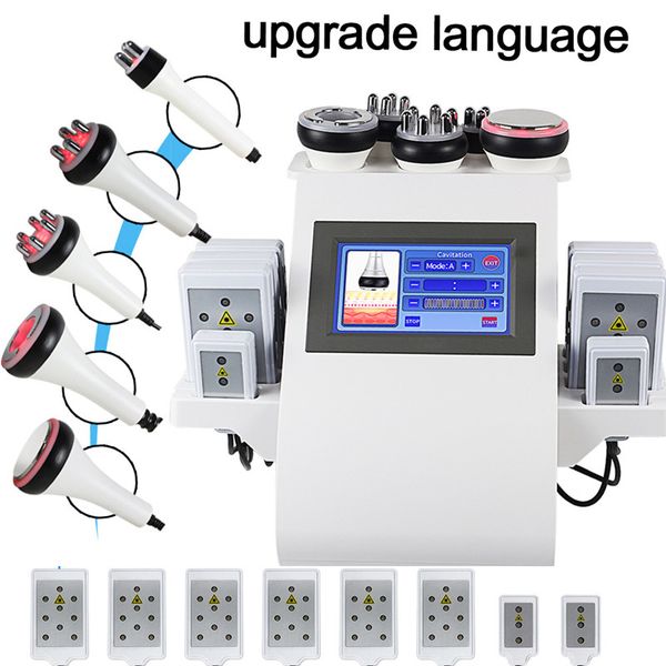 new model 40k slimming machine ultrasonic liposuction cavitation 8 pads laser vacuum rf skin care salon spa fat loss machine
new model 40k slimming machine ultrasonic liposuction cavitation 8 pads laser vacuum rf skin care salon spa fat loss machine
