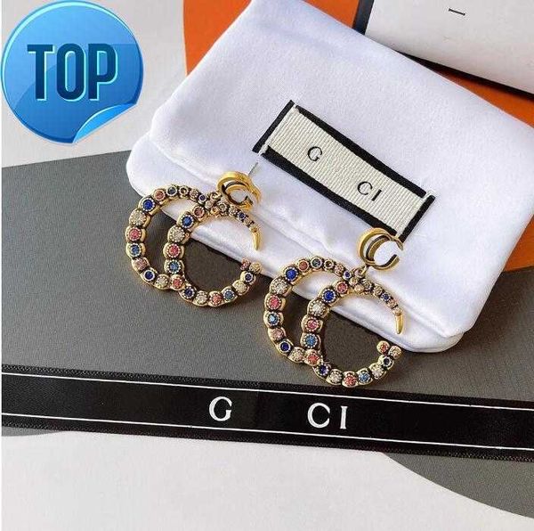 popular luxury delicate color diamond charm earrings designed for women earrings designer jewelry 18k gold plated selected girl accessories, Golden;silver
popular luxury delicate color diamond charm earrings designed for women earrings designer jewelry 18k gold plated selected girl accessories, Golden;silver