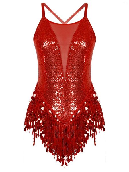 sparkling sequins latin jazz dance leotard bodysuits womens fringed latin leotard jumpsuits for dance performance costumes, Black;red
sparkling sequins latin jazz dance leotard bodysuits womens fringed latin leotard jumpsuits for dance performance costumes, Black;red