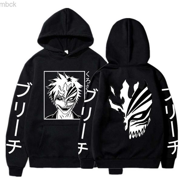 men's hoodies sweatshirts new anime bleach kurosaki ichigo hoodie boy/girls sweatshirts japanese streetwears men women casual pullovers, Black
men's hoodies sweatshirts new anime bleach kurosaki ichigo hoodie boy/girls sweatshirts japanese streetwears men women casual pullovers, Black