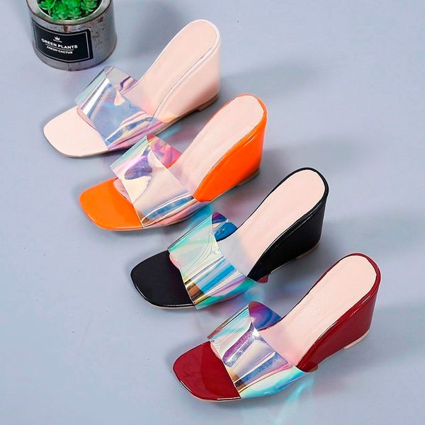 slippers elegant ladies party dress shoes fashion metal open toe women ytmtloy pvc house indoor wedges zapatillas de casa 230419, Black
slippers elegant ladies party dress shoes fashion metal open toe women ytmtloy pvc house indoor wedges zapatillas de casa 230419, Black