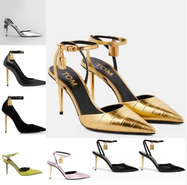 wedding shoes brands patterned leather high heel mule luxury high heeled sandal shiny leather metal chain padlock women pointy naked sandals, Black
wedding shoes brands patterned leather high heel mule luxury high heeled sandal shiny leather metal chain padlock women pointy naked sandals, Black