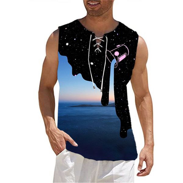 men' tank hawaiian beach scenery solid simple wind sleeveless lace-up tank cool summer men' 3d print hd casual 230419, White;black
men' tank hawaiian beach scenery solid simple wind sleeveless lace-up tank cool summer men' 3d print hd casual 230419, White;black