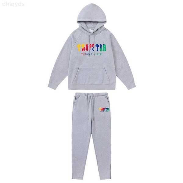 black hoodie trapstar tracksuit rainbow towel embroidery decoding hooded sportswear men and women suit 5b8d5, Gray
black hoodie trapstar tracksuit rainbow towel embroidery decoding hooded sportswear men and women suit 5b8d5, Gray