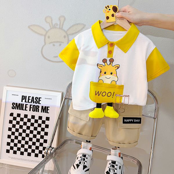clothing sets summer boys clothes love cartoon cotton material baby suits short children shirt set 15 years old costom 230418, White
clothing sets summer boys clothes love cartoon cotton material baby suits short children shirt set 15 years old costom 230418, White