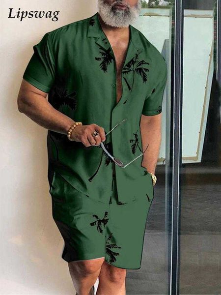 tracksuits summer short sleeve beach shirts and shorts sets men fashion printed two piece suits for mens clothing casual loose outfits, Gray
tracksuits summer short sleeve beach shirts and shorts sets men fashion printed two piece suits for mens clothing casual loose outfits, Gray