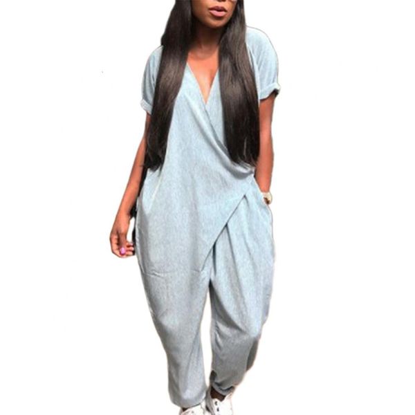 women's two piece pants women loose jumpsuit solid color short sleeve front wrapped v neck ankle tied loose jumpsuit skin-friendly fron, White
women's two piece pants women loose jumpsuit solid color short sleeve front wrapped v neck ankle tied loose jumpsuit skin-friendly fron, White