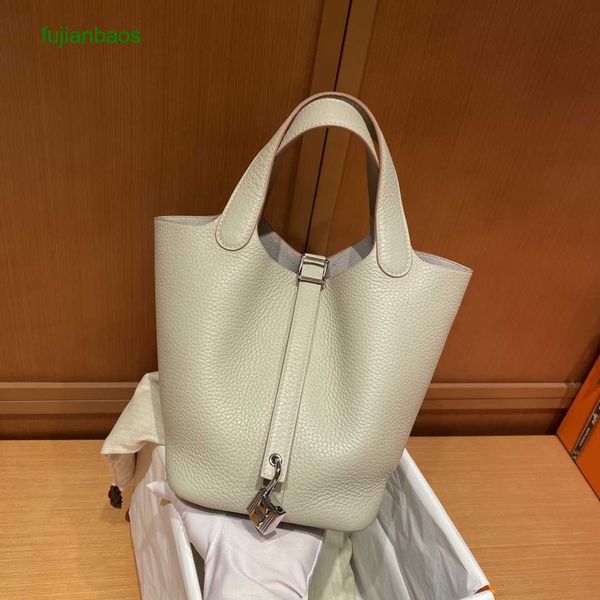 hemres picotn handbags original tc leather fully hand-stitched vegetable basket bag 18cm pearl gray silver buckle women's handbag, Black
hemres picotn handbags original tc leather fully hand-stitched vegetable basket bag 18cm pearl gray silver buckle women's handbag, Black