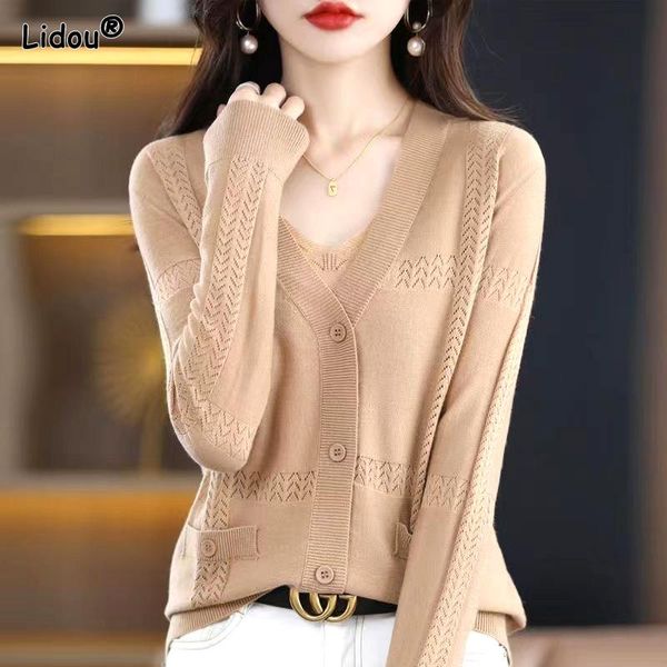 sweaters vneck multiple colour casual cardigan spring summer single breasted thin women's clothing knitting outer loose straight sweate, White;black
sweaters vneck multiple colour casual cardigan spring summer single breasted thin women's clothing knitting outer loose straight sweate, White;black
