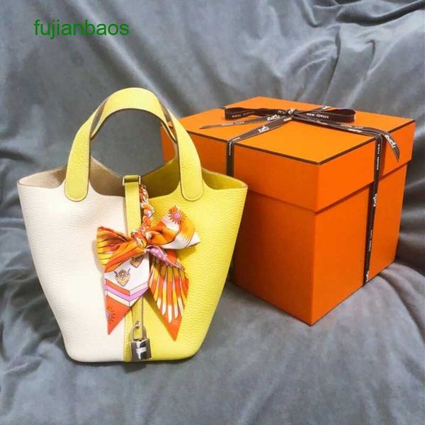 hemres picotn handbags 2023 new colored vegetable basket bag fashion trend litchi grain cow leather handheld women's large capacity buc, Black
hemres picotn handbags 2023 new colored vegetable basket bag fashion trend litchi grain cow leather handheld women's large capacity buc, Black