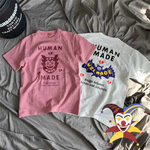 men's t-shirts diamond human made bat print t-shirt men women 1 1 t shirt tees t230419, White;black
men's t-shirts diamond human made bat print t-shirt men women 1 1 t shirt tees t230419, White;black