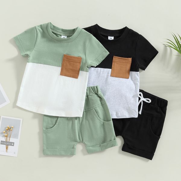 clothing sets 20230201 lioraitiin 03years toddler boys 2pcs summer outfit short sleeve contrast color solid drawstring shorts 230418, White
clothing sets 20230201 lioraitiin 03years toddler boys 2pcs summer outfit short sleeve contrast color solid drawstring shorts 230418, White