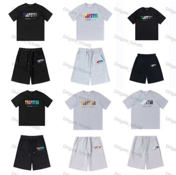 mens designer trapstar t shirt and shorts womens luxury brand tracksuit fashion embroidered short sleeves summer shorts crew neck clothes cl, White;black
mens designer trapstar t shirt and shorts womens luxury brand tracksuit fashion embroidered short sleeves summer shorts crew neck clothes cl, White;black