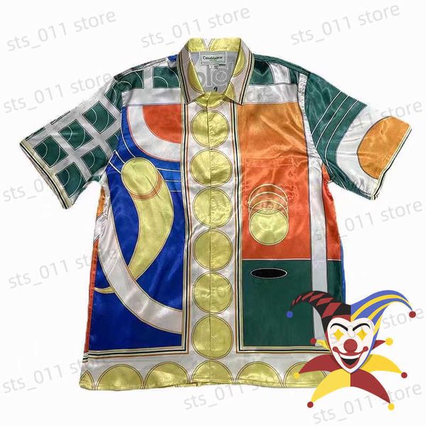 men's casual shirts 2022ss casablanca shirts men women colorful print beach seaside hawaiian shirt t230419, White;black
men's casual shirts 2022ss casablanca shirts men women colorful print beach seaside hawaiian shirt t230419, White;black