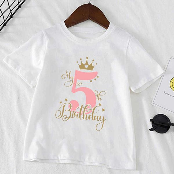 t-shirts kids t shirt birthday numbers 1-10 crown shirt summer girls birthday white short sleeve wild tees children party clothes p230419, Blue
t-shirts kids t shirt birthday numbers 1-10 crown shirt summer girls birthday white short sleeve wild tees children party clothes p230419, Blue