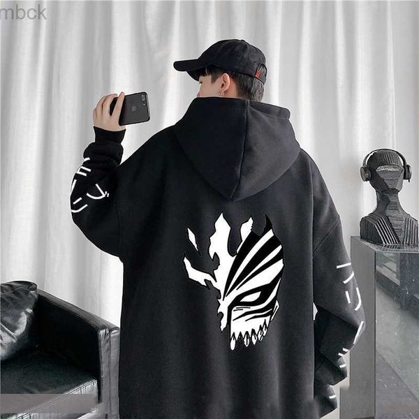 men's hoodies sweatshirts anime bleach hoodies 2023 new casual hooded sweatshirt harajuku loose hoody streetwear oversize men women clo, Black
men's hoodies sweatshirts anime bleach hoodies 2023 new casual hooded sweatshirt harajuku loose hoody streetwear oversize men women clo, Black