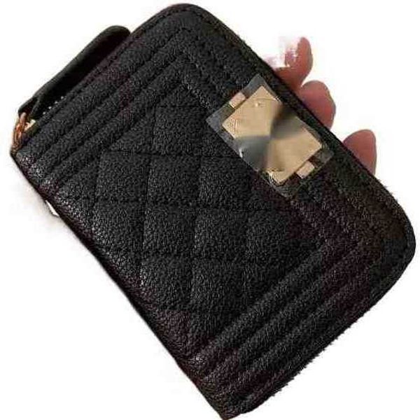 brand design letter quilted cc chain short wallet lambskin women's le boy pocket caviar leather zipper card pack coin purse clutch pouc, White
brand design letter quilted cc chain short wallet lambskin women's le boy pocket caviar leather zipper card pack coin purse clutch pouc, White
