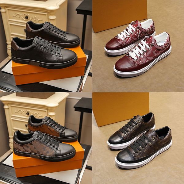 party dress shoes lace-up sneakers white black brown rubber shoes luxury men's comfortable flocking leather metal printed men's fl
party dress shoes lace-up sneakers white black brown rubber shoes luxury men's comfortable flocking leather metal printed men's fl