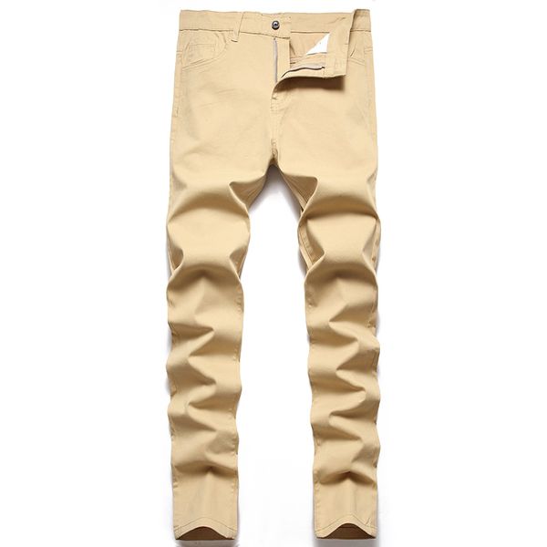 casual pants mens european and american large size solid color casual trousers slim elastic formal business trousers, Blue
casual pants mens european and american large size solid color casual trousers slim elastic formal business trousers, Blue