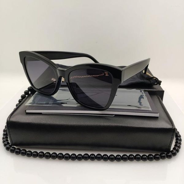 sunglasses sale 2023 acetate with pearl chain fashion for women black female aesthetic woman vintage brand designer sun glasses, White;black
sunglasses sale 2023 acetate with pearl chain fashion for women black female aesthetic woman vintage brand designer sun glasses, White;black