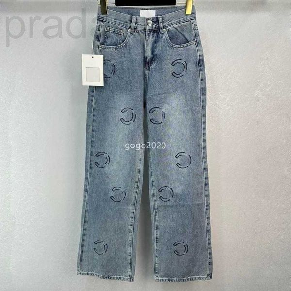 women's jeans designer 23ss fw women pants with letter embroidery girls cotton high end milan runway brand cowboy casual jersey outwear, Blue
women's jeans designer 23ss fw women pants with letter embroidery girls cotton high end milan runway brand cowboy casual jersey outwear, Blue