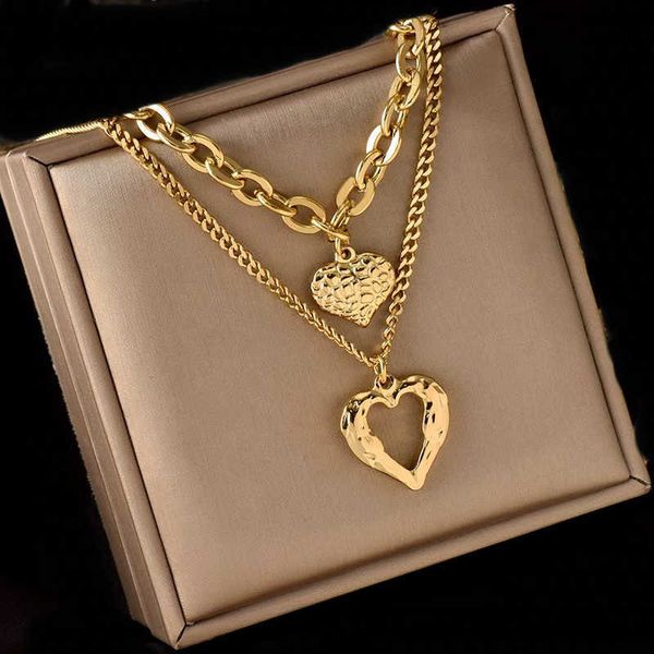 titanium steel angel wings love necklace female ins double layer small student sweet temperament collar chain, Silver
titanium steel angel wings love necklace female ins double layer small student sweet temperament collar chain, Silver