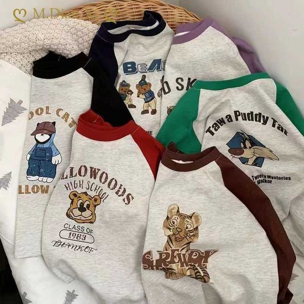 t-shirts children's long sleeved t-shirt 2023 spring and autumn new children's wear raglan cartoon print boys and girls' p230, Blue
t-shirts children's long sleeved t-shirt 2023 spring and autumn new children's wear raglan cartoon print boys and girls' p230, Blue