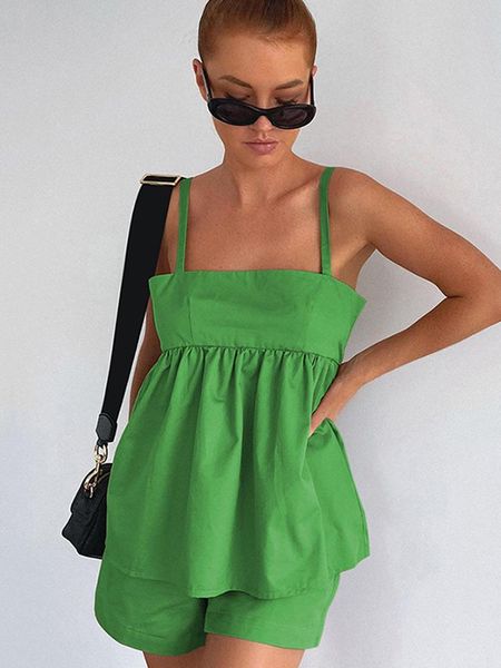 dress 2022 summer fluffy pleated tube women suit elegant green sleeveless shorts 2piece female suits fashion streetwear lady set, White
dress 2022 summer fluffy pleated tube women suit elegant green sleeveless shorts 2piece female suits fashion streetwear lady set, White