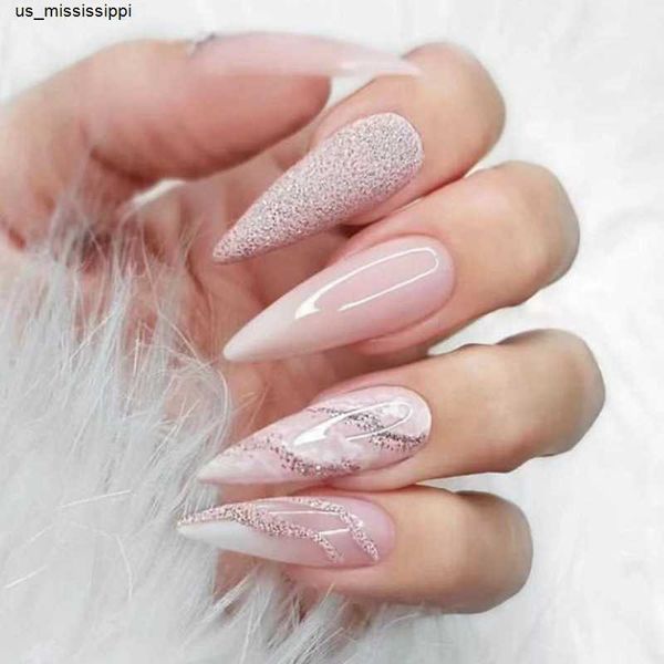 false nails 24pcs long pointed coffin full cover artificial fake nails smudged glitter pink wearing reusable false nails press on nail art j, Red;gold
false nails 24pcs long pointed coffin full cover artificial fake nails smudged glitter pink wearing reusable false nails press on nail art j, Red;gold