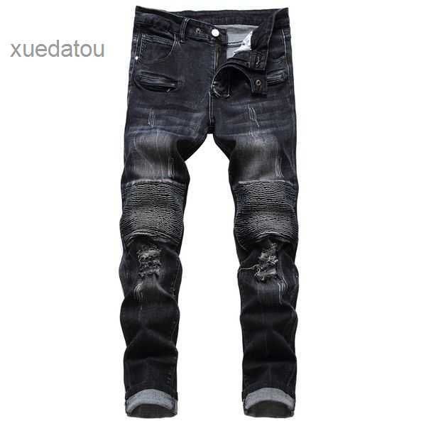 skinny men's distressed jeans ripped mens jeans slim motorcycle moto biker causal mens denim pants hip hop men jeans 3 q81e, Blue
skinny men's distressed jeans ripped mens jeans slim motorcycle moto biker causal mens denim pants hip hop men jeans 3 q81e, Blue