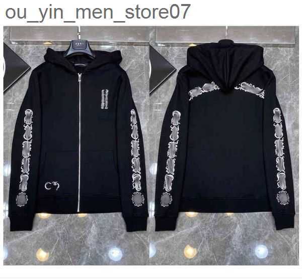luxury men's jackets chrome designer zipper sweatshirts heart horseshoe cross print brand ch hoodies women chromes coat casual pullover, Black
luxury men's jackets chrome designer zipper sweatshirts heart horseshoe cross print brand ch hoodies women chromes coat casual pullover, Black