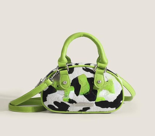 fashion sweet velvet stitching leather small round bags versatile contrast color bowling handbag messenger8877281
fashion sweet velvet stitching leather small round bags versatile contrast color bowling handbag messenger8877281