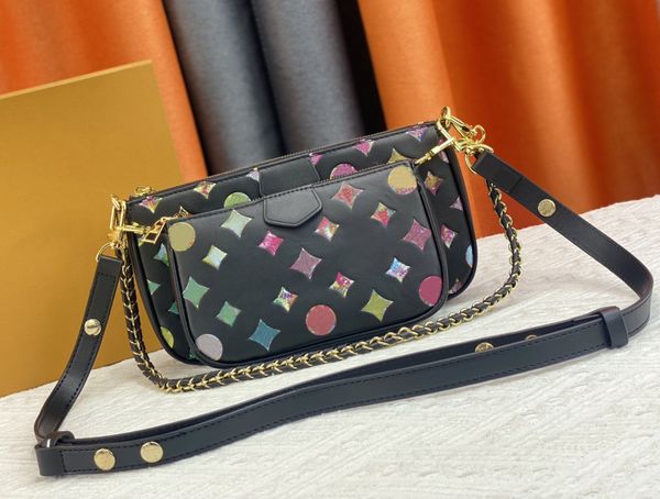 designer womens shoulder bag luxury handbags multicolor flower letters chains bags quality leather small crossbody purses ladies fashion clu
designer womens shoulder bag luxury handbags multicolor flower letters chains bags quality leather small crossbody purses ladies fashion clu