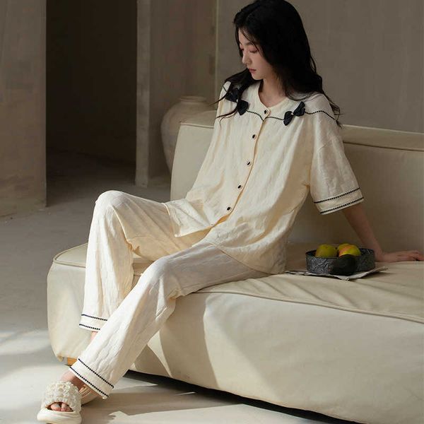 tieleimeng spring and autumn new cardigan small fragrance style simple short sleeve comfortable outwear fashion pull frame cotton women'
tieleimeng spring and autumn new cardigan small fragrance style simple short sleeve comfortable outwear fashion pull frame cotton women'