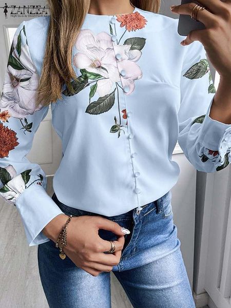 t-shirt zanzea elegant women spring holiday shirt casual bohemian flower blusas party chemise long sleeve floral printed blouse, White
t-shirt zanzea elegant women spring holiday shirt casual bohemian flower blusas party chemise long sleeve floral printed blouse, White