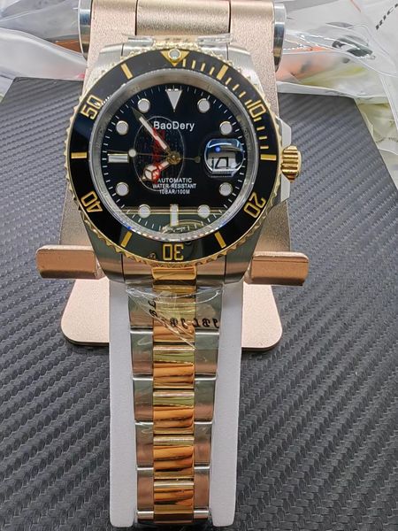 2022 new models 40 mm leather calendar watch waterproof luminous stainless man clock automatic mechanical watches a2813 green ceramic bezel, Slivery;brown
2022 new models 40 mm leather calendar watch waterproof luminous stainless man clock automatic mechanical watches a2813 green ceramic bezel, Slivery;brown