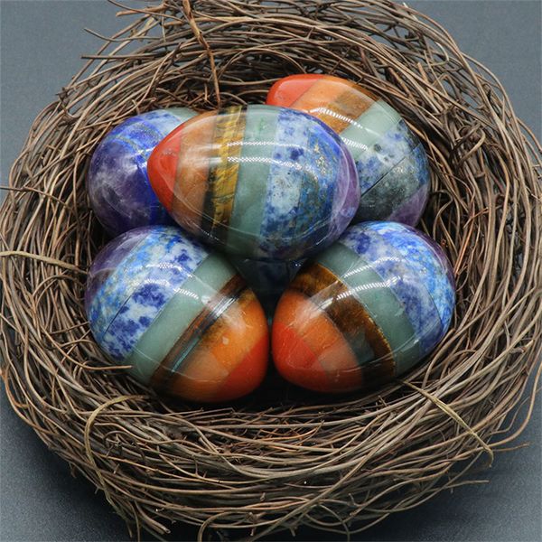 wholesale egg shape gemstone material oval 7 chakras healing crystal gemstone for jewelry making, Black
wholesale egg shape gemstone material oval 7 chakras healing crystal gemstone for jewelry making, Black