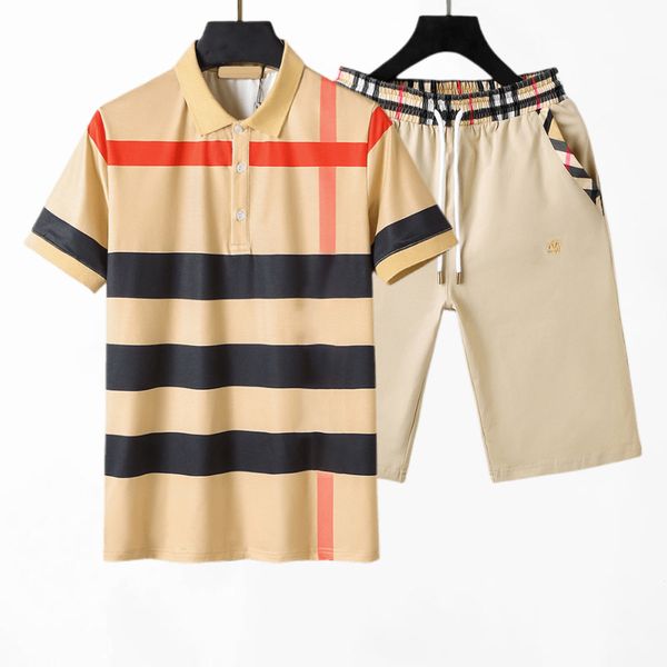 men's t shirt shorts set designer polo shirt casual stripe knight embroidery badge summer short sleeve men tees short suit women's, White;black
men's t shirt shorts set designer polo shirt casual stripe knight embroidery badge summer short sleeve men tees short suit women's, White;black