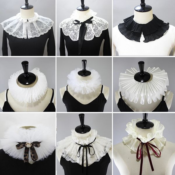 neck ties kerah palsu bunga bordir vintage wanita untuk kemeja tegak ruffle bisa dilepas syal putih setengah 230418, Blue;purple
neck ties kerah palsu bunga bordir vintage wanita untuk kemeja tegak ruffle bisa dilepas syal putih setengah 230418, Blue;purple