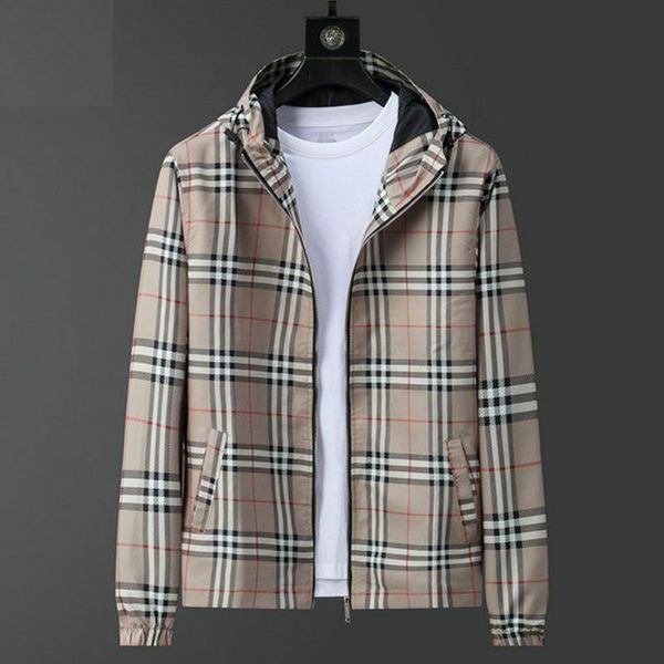 brand designer mens fashion jacket classic plaid anti-wrinkle spring autumn coat windbreaker zip coat coat sports size m-3xl adk, Black;brown
brand designer mens fashion jacket classic plaid anti-wrinkle spring autumn coat windbreaker zip coat coat sports size m-3xl adk, Black;brown