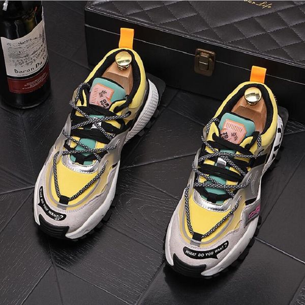 men colorful tide shoes korean version of running sports casual shoes youth fashion personality breathable shoes d2h27, Black
men colorful tide shoes korean version of running sports casual shoes youth fashion personality breathable shoes d2h27, Black
